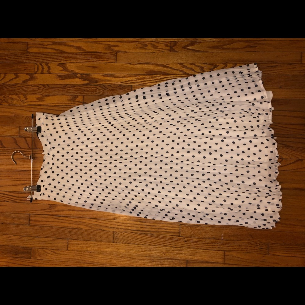 Reformation Pleated Midi Skirt